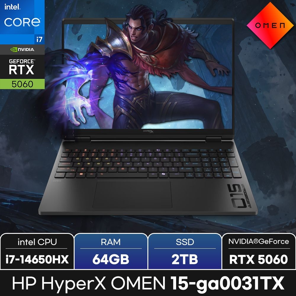 HP HyperX OMEN 15-ga0031TX/RAM 64GB/SSD 2TB/ +마우스증정