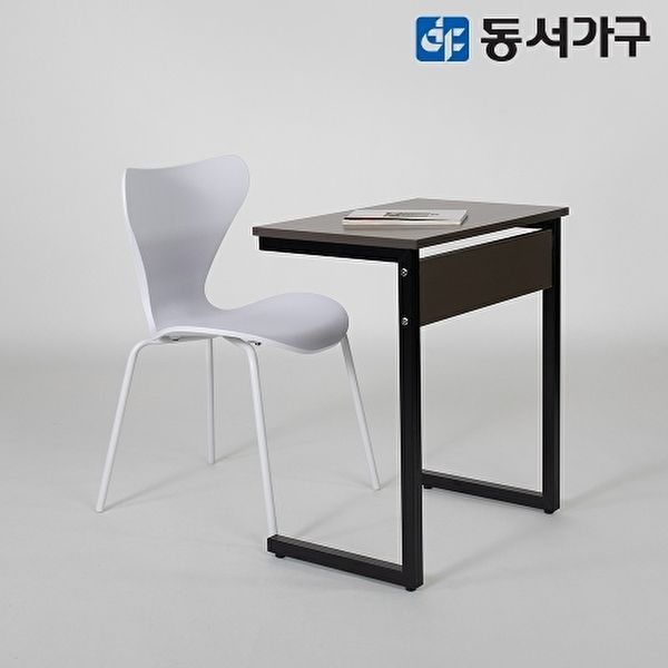[동서가구]칸데온 와이드 600 고급 포스코 스틸 컬러 데스크 의자 세트 DF643770