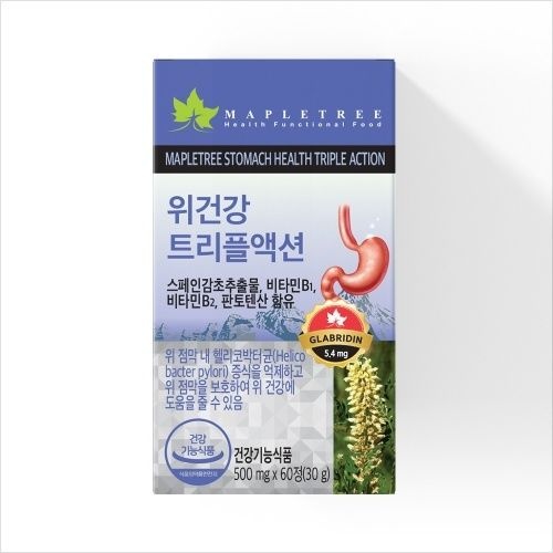 메이플트리 위건강 트리플액션 500mgx60정
