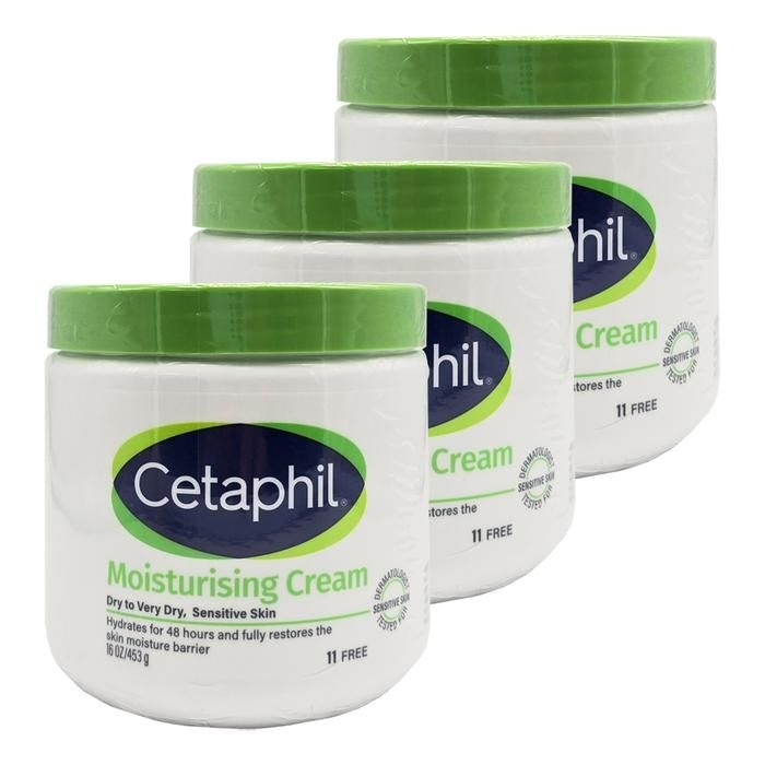 세타필 cetaphil 모이스춰라이징 크림 453g 3통 HIS