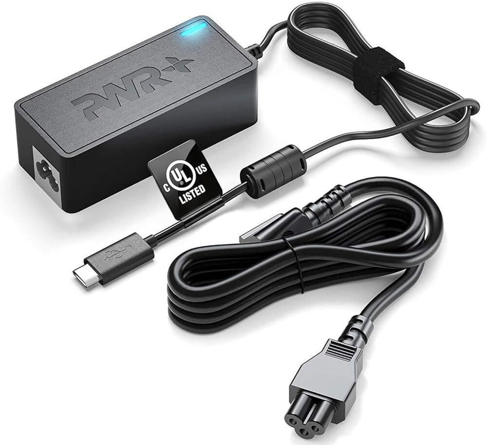 PWR+ [해외] 휴대용 모니터용 USB-C 전원 어댑터 Lepow InnoView KYY ViewSonic Arzopa QQH Newsoul SideTrak ZSCMALLS ASUS ZenScreen 게이밍 컴퓨터 디
