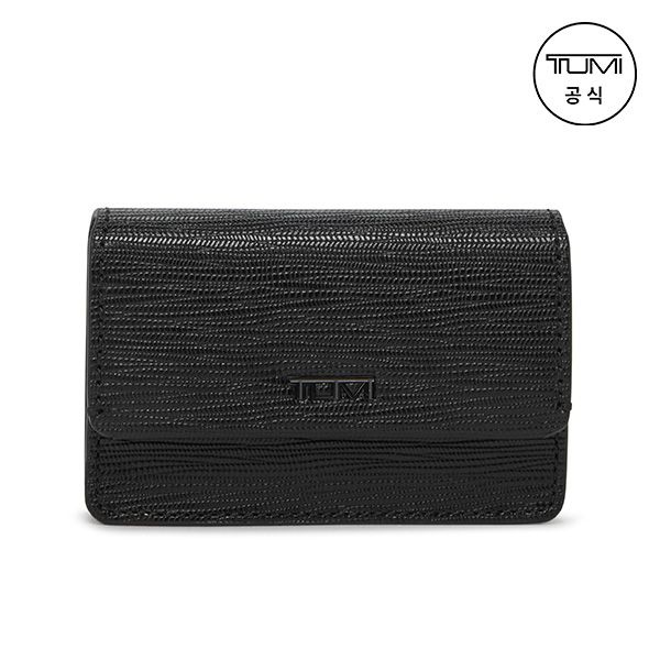 [TUMI KOREA] 나소 비즈니스 카드 케이스 블랙 엠보_01262218DEM