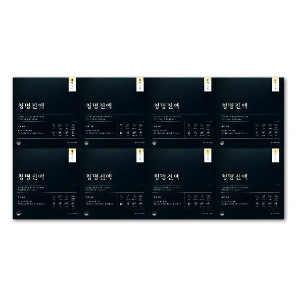 사계명원 청명진액 10g X 15포 8박스 청명칼슘진액 칼슘마그네슘비타민D 녹용