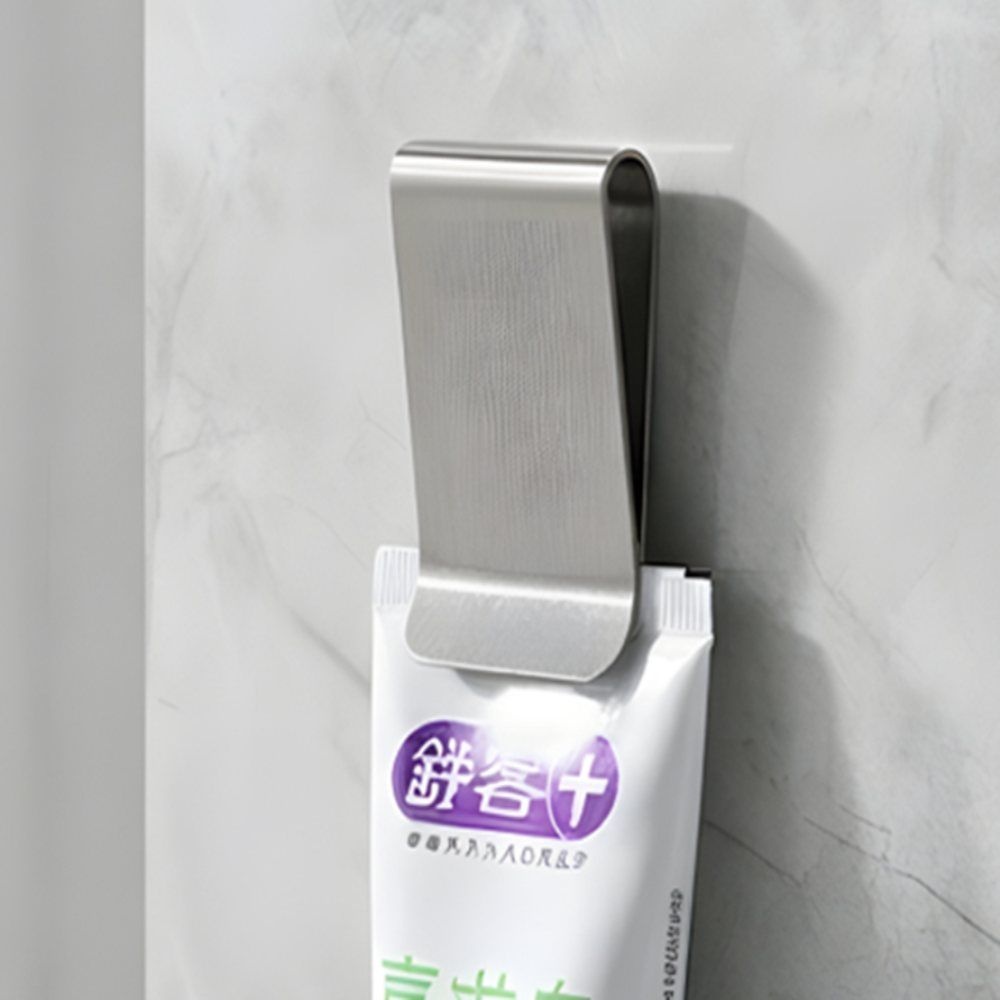 까로미 벽면 치약 거치대 치약보관 치약홀더