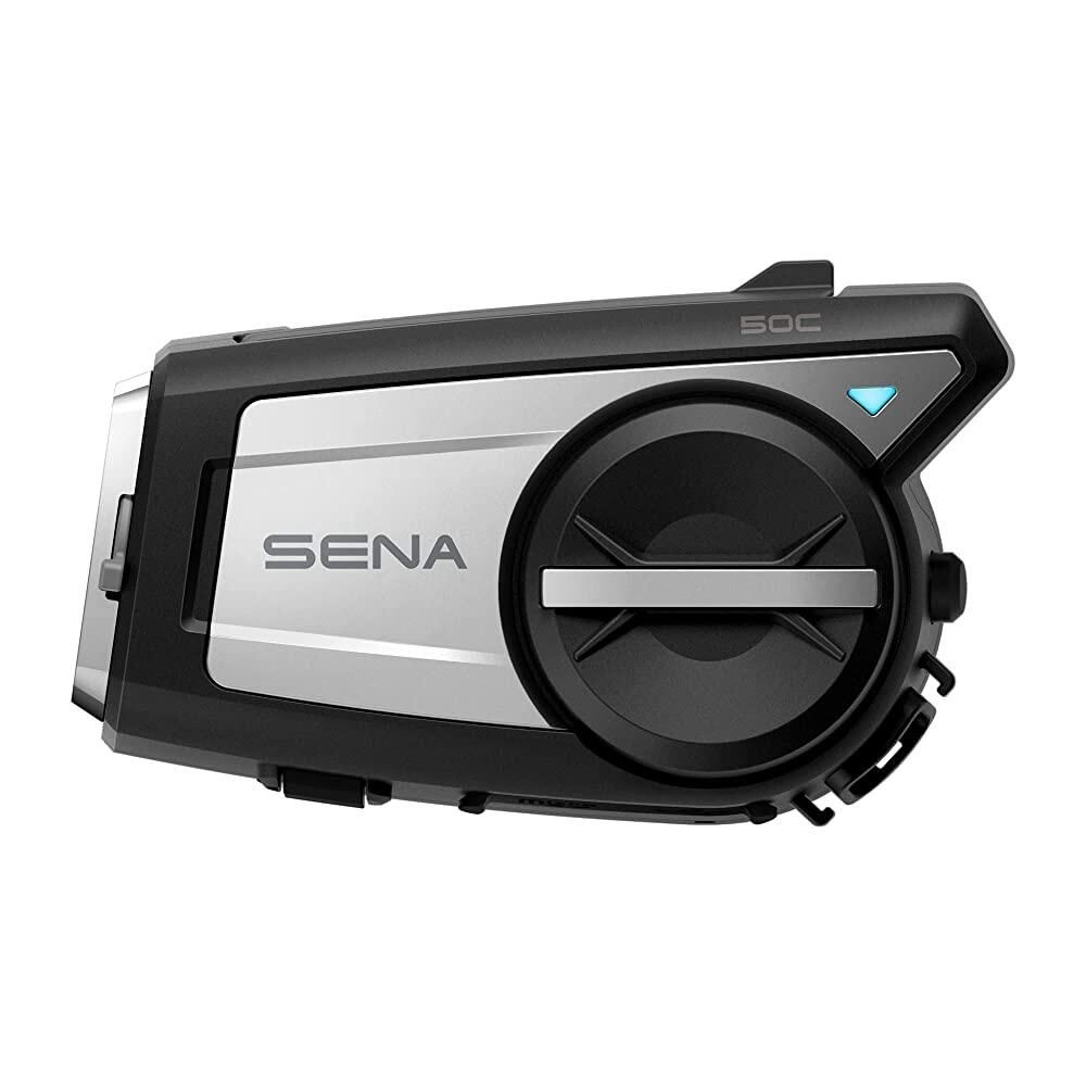세나 [해외] Sena Harman Kardon 50C 오토바이 통신 4K 카메라 시스템 사운드 포함 프리미엄 마이크 스피커 통합 메시 헤드셋 [호환]