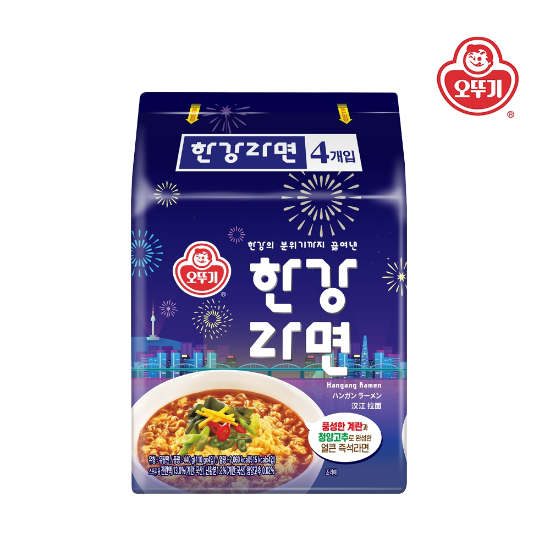 [오뚜기] 한강라면 멀티팩 (110gx4)