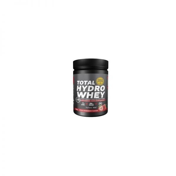 [해외] GoldNutrItIon Total Hydro Whey - 가수분해 유청 단백질 분리물 운동 및 니스용 파우더 900g, 딸기 맛 [B0C7PS1BCX]