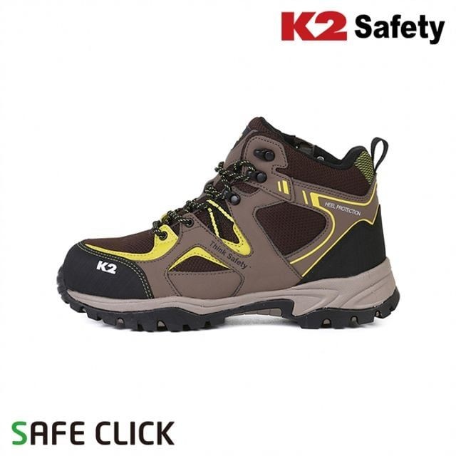 [오늘출발] 케이투 K2 safety K2-67 작업화 안전화 브라운