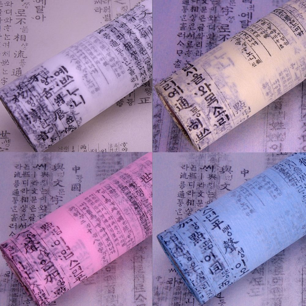 [오늘출발] 부직포 롤포장지 (훈민정음) 꽃포장 선물포장 포장지