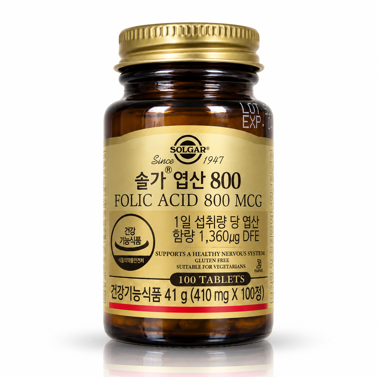 솔가 엽산 800 100정 1개입