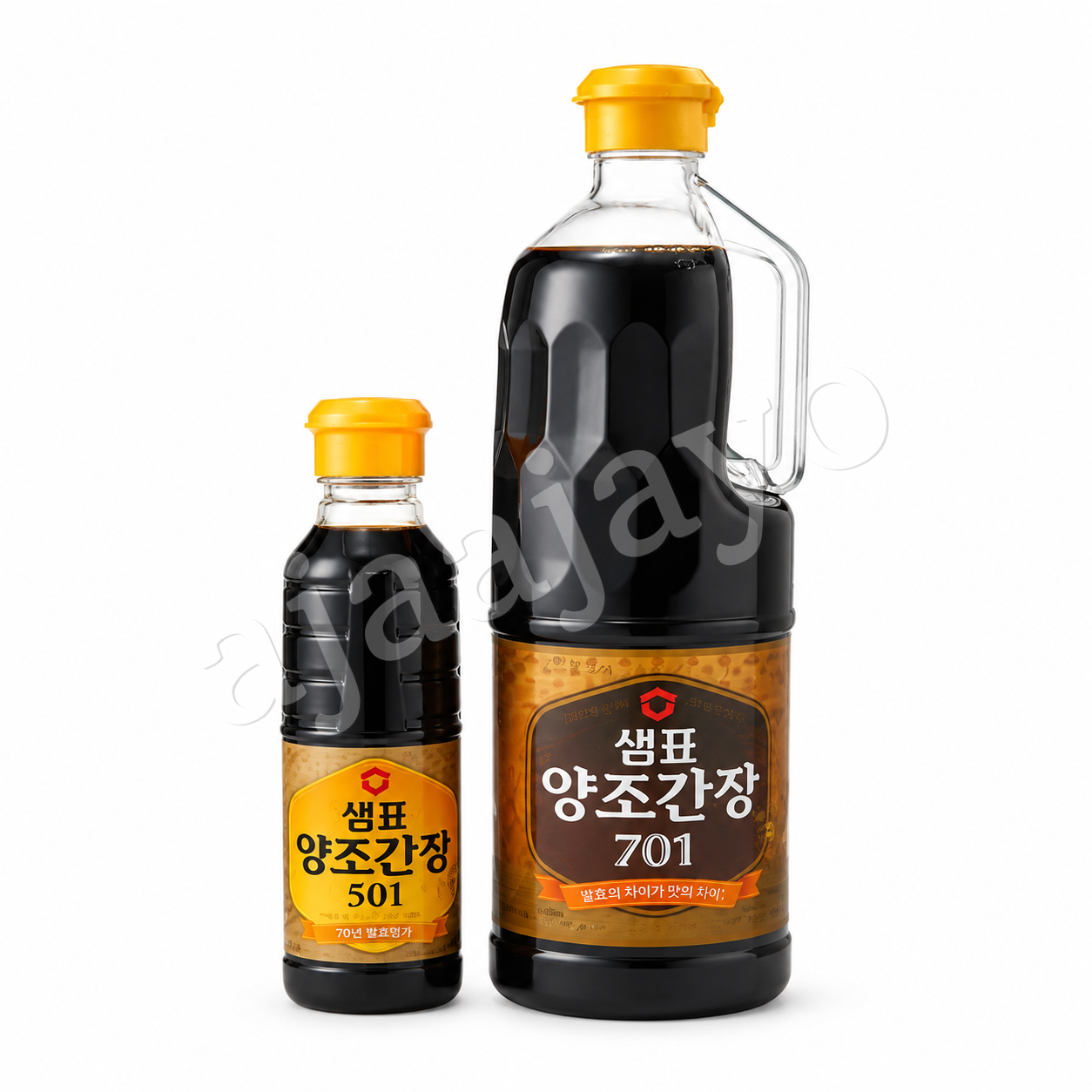 샘표 양조간장 실속세트(701 1.7L+501 500ml) 집밥 요리간장