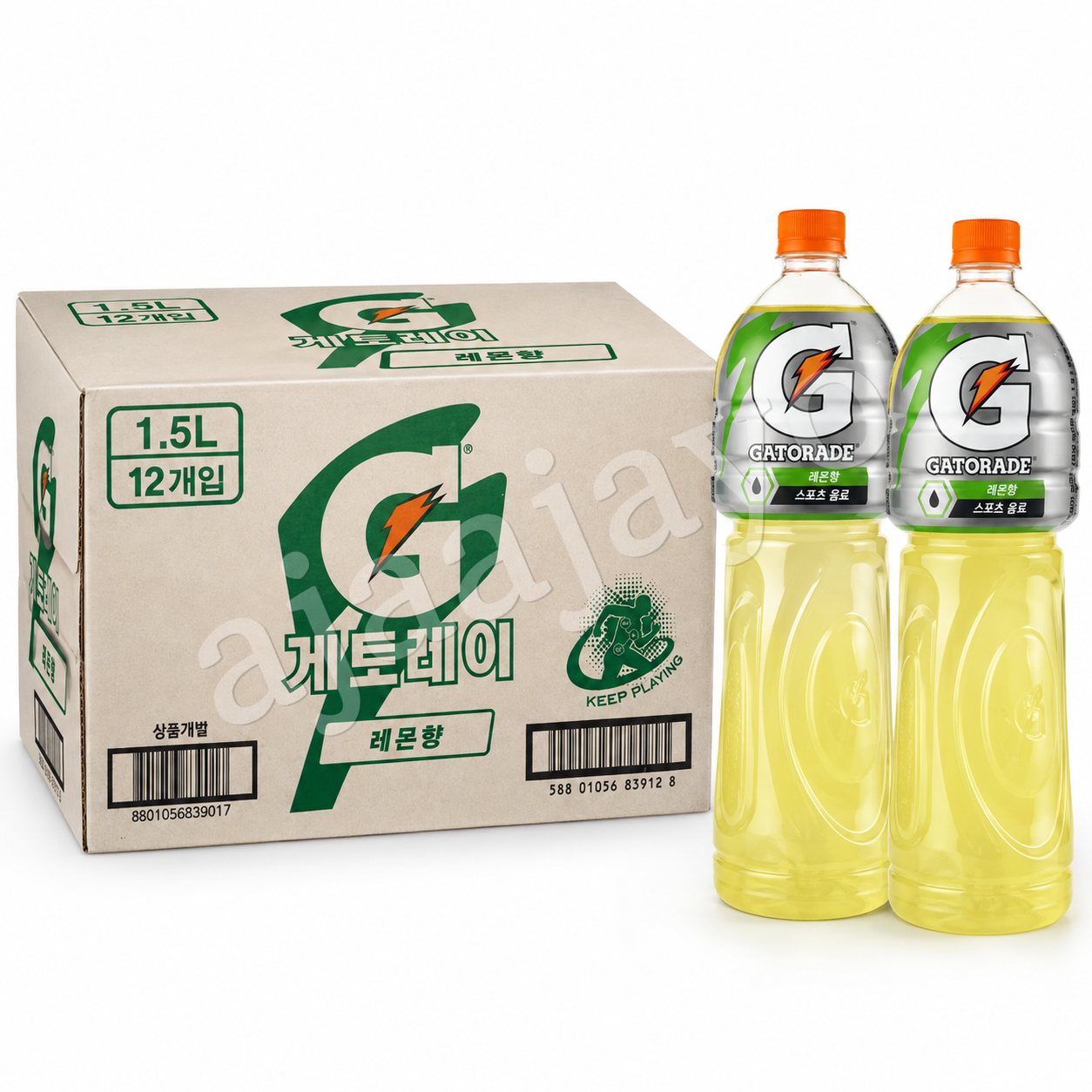게토레이 레몬 1.5L 12개 이온음료 알찬구성 시원한 수분충전