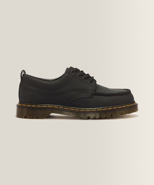 drmartens 로웰 4홀 슈즈 - 블랙 크레이지 호스 43679001