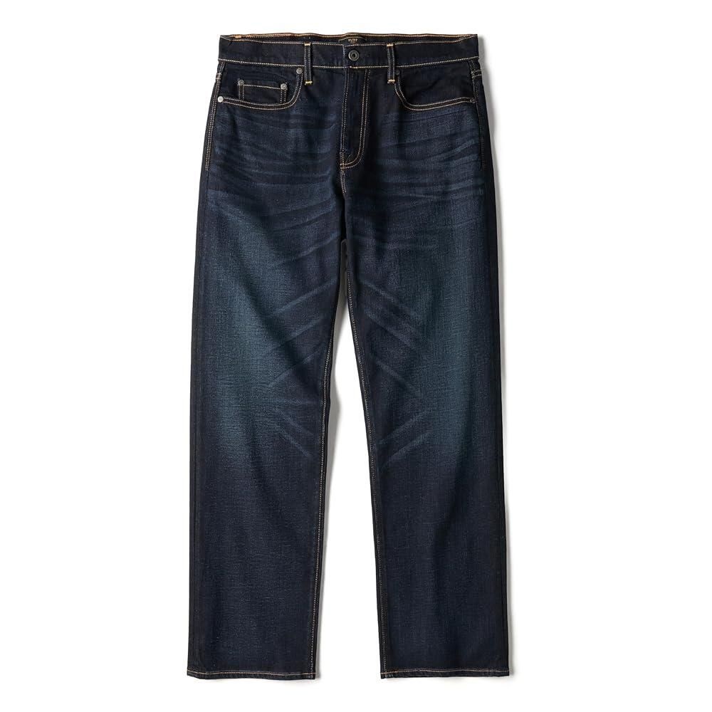 Huckberry [해외] Huckberry Flint & Tinder 남성용 올 아메리칸 스트레치 데님 편안함과 유연성을 위해 제작 미디엄 1년 탁 [호환]