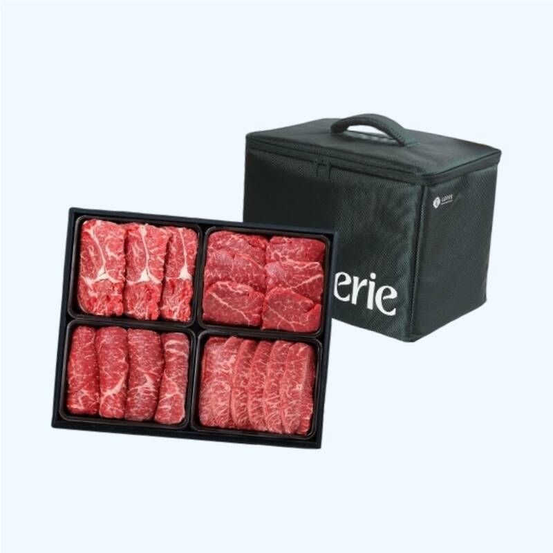 청풍명월 청풍명월 1+ 한우 엄선로스 명절선물세트(1.6kg 각400g 등심+안심+채끝+부채) 2019 15 5282622