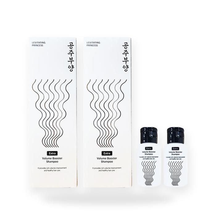 가히 공주부양 엑스트라 볼륨 부스터 샴푸 500ml 2개 + 30ml 2개 기능성샴푸(SH)