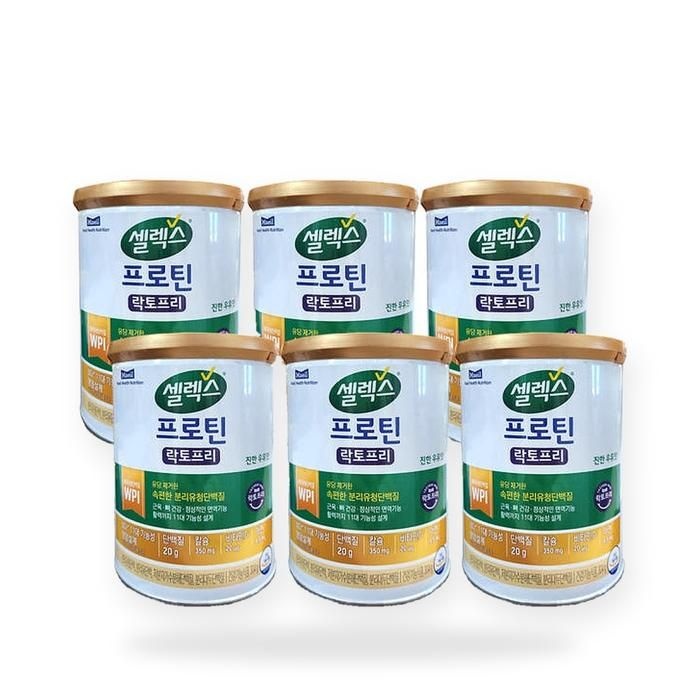 매일유업 셀렉스 코어프로틴 락토프리 단백질 파우더 304g 6통(SH)
