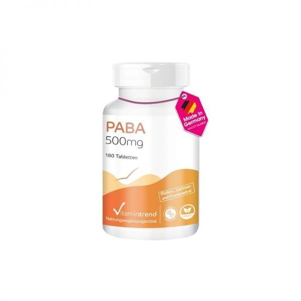VItamIntrend 비타민트렌드 500mg, 180정, , 비타민 B10, 스테아르산마그네슘이 없는 비건식 독일산 [B01FSGFTXI]