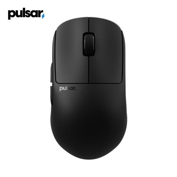 [오늘출발] Pulsar X2H CrazyLight 미디움 무선 게이밍 마우스(Jet Black)