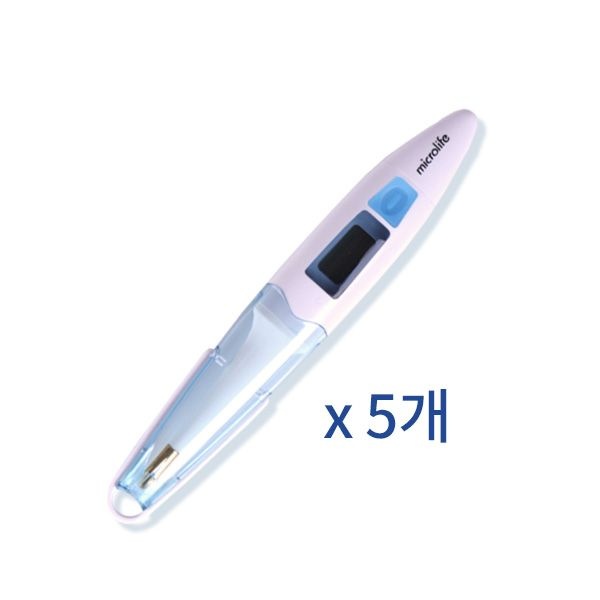 Microlife디지털체온계 MT200 x5개 10초측정 스틱형 전자체온계