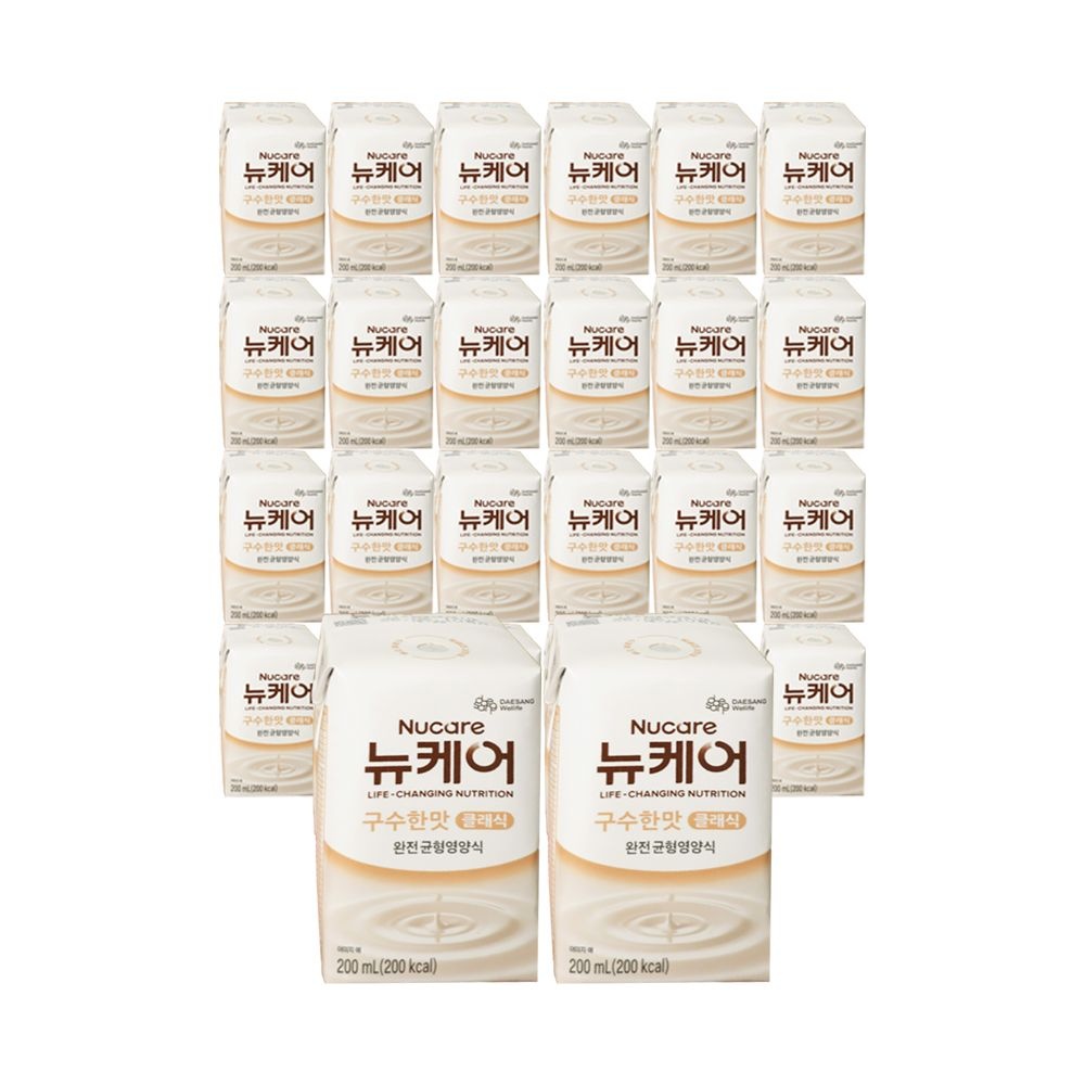 뉴케어 구수한맛 클래식 (빨대형) 200ml 24팩