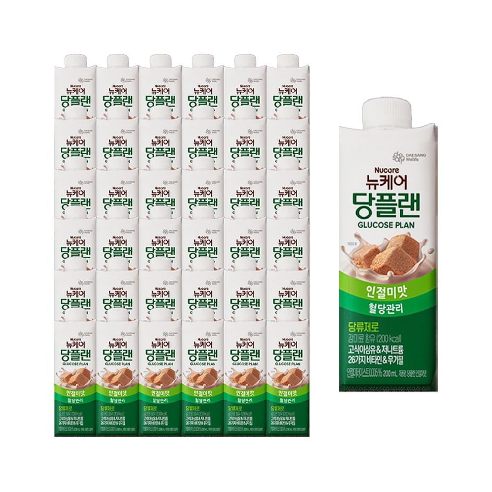 뉴케어 당플랜 인절미맛 200ml x 24팩