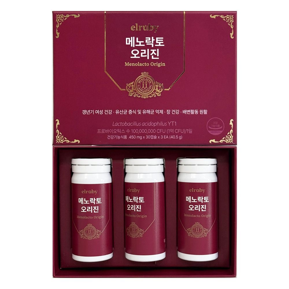 휴온스 메노락토 오리진 갱년기 유산균 YT1 90캡슐 1개 / 써클