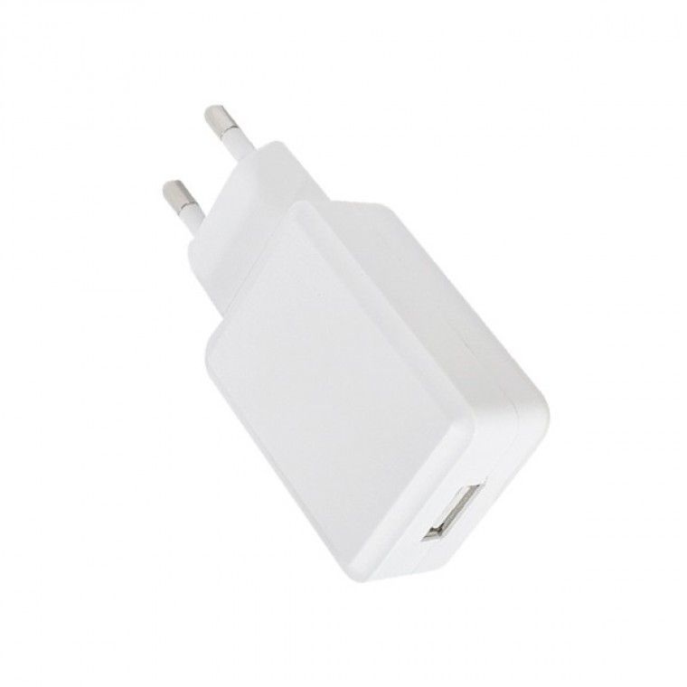 102A 저발열 어댑터 충전기 1포트 납작형 화이트 저전력 USB 5V