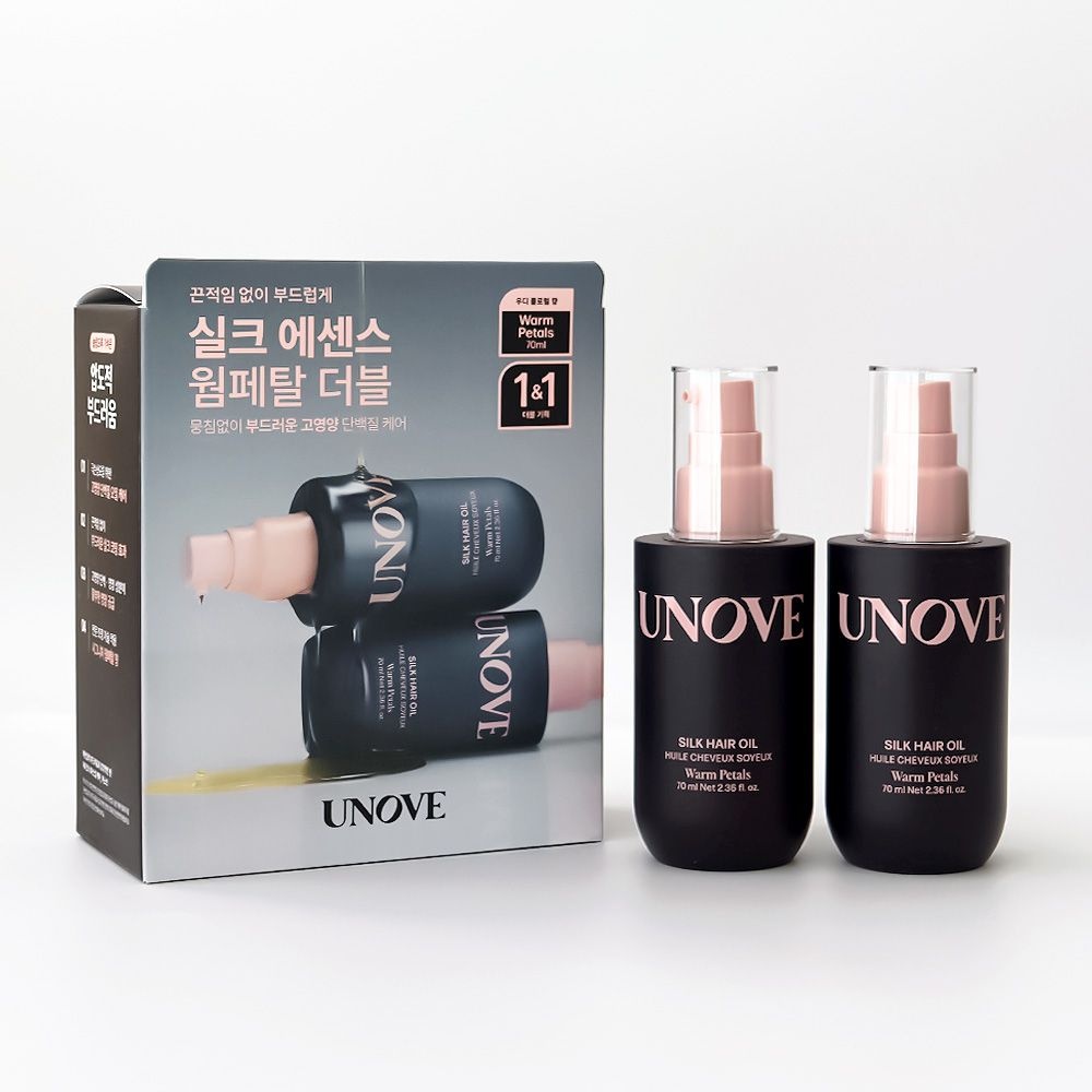 [오늘출발] 어노브 실크 오일 에센스 70ml [웜페탈] 더블기획