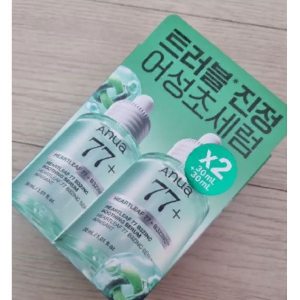 아누아 어성초 77 B3 징크 트러블 세럼 30ml 더블 기획