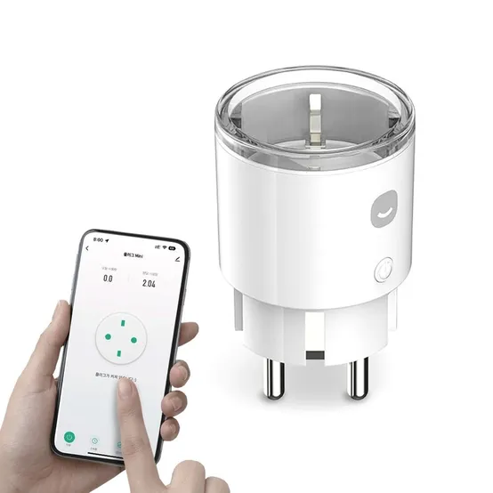 헤이홈 IoT 스마트 플러그 Mini 원격제어 AI 음성인식 대기전력 차단 타이머 콘센트