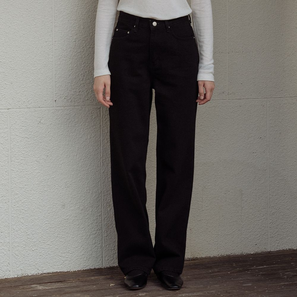 [10/13 예약배송] Premium comfortable denim_Black