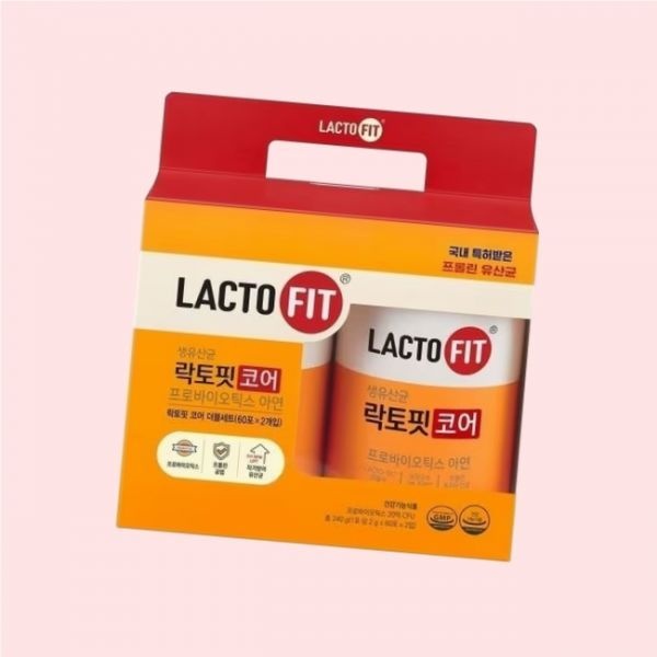 종근당건강 종근당건강 락토핏 코어 더블세트 240g ( 2g60포2입) 4610175