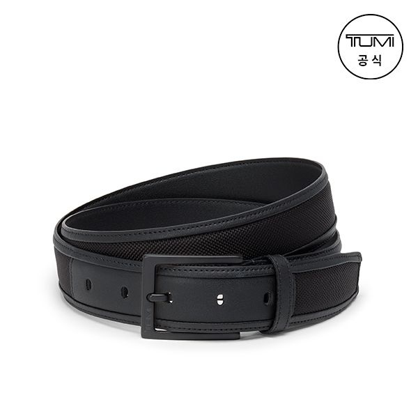 [TUMI KOREA] 투미 방탄 나일론 벨트 35mm 34인치 매트 블랙/블랙_0165926MDD34