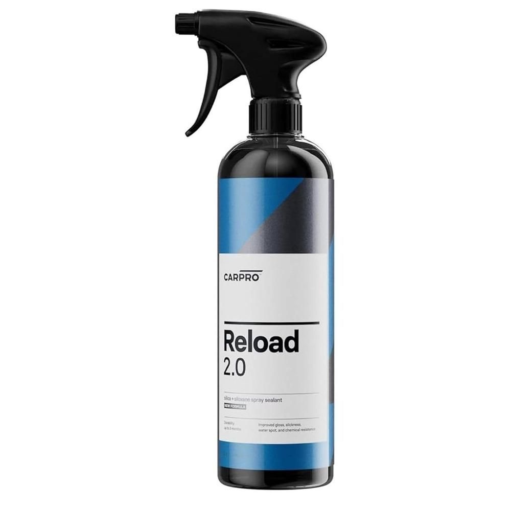 [해외] CARPRO 리로드 2.0 스프레이 500ml 1팩 CARPRO Reload 2.0 Spray Sealant, Silica + Siloxane Ceramic Spray for Ceramic Coating, Super Hydrophobic,