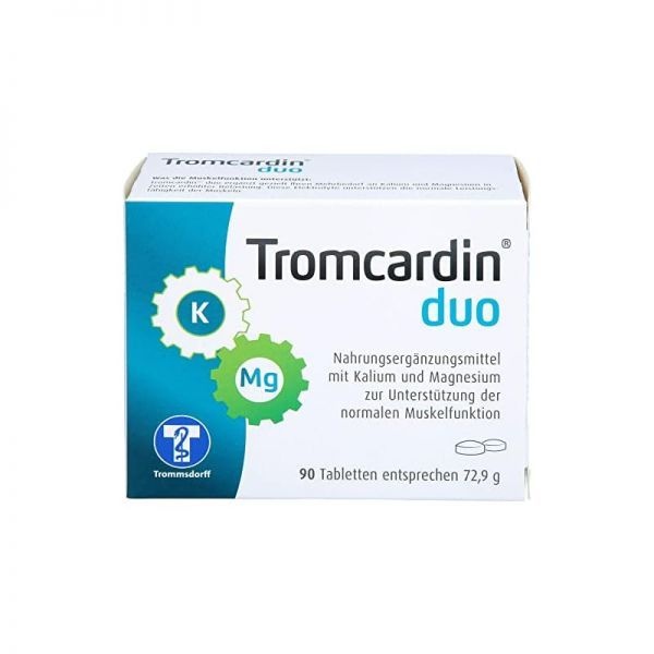 Besuche den Tromcardin-Store [해외] TromcardIn 트롬카딘 듀오, 정제, 근육 기능, 마그네슘 및 칼륨, 90정 I 포장 단위: [B00E670X9Q]