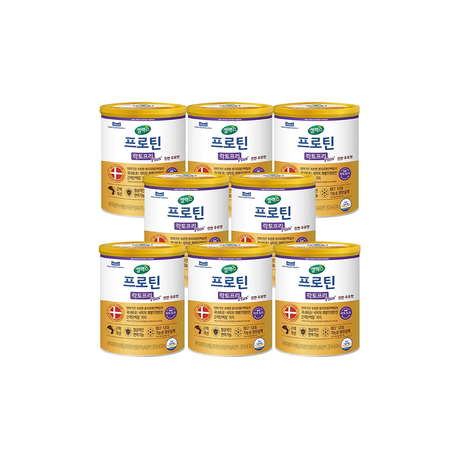 [롯데백화점] 셀렉스 프로틴 락토프리 플러스 304g 8캔