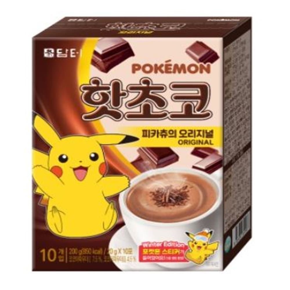 담터 (현대Hmall) 담터 핫초코 피카츄 오리지널 20g x 10포
