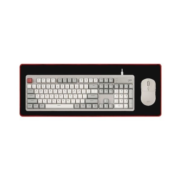 [오늘출발] 지클릭커 오피스프로 OPK515 키보드 무선 마우스 장패드 세트 (Retro)
