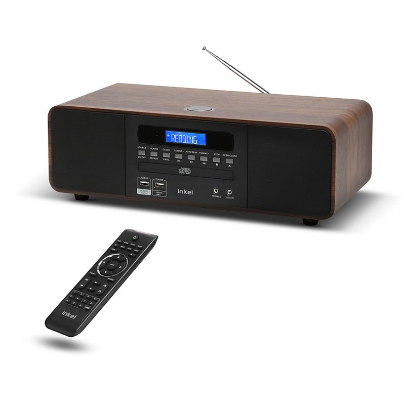 [오늘출발] 인켈 IK-A360CD 올인원오디오 블랙 월넛