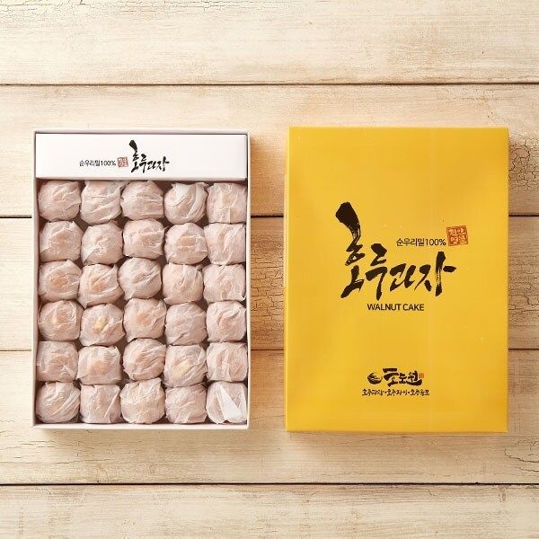 [작심밀도]산지직송 천안호두과자(대 / 팥,콩앙금 혼합 60알) / 선물용 /설...