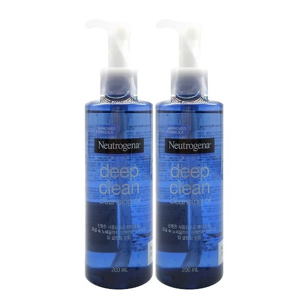 뉴트로지나 딥 클린 클렌징 오일 200ml x 2개