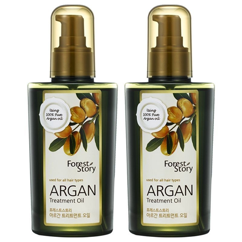포레스트스토리 아르간 트리트먼트 오일 헤어에센스 120ml 2개