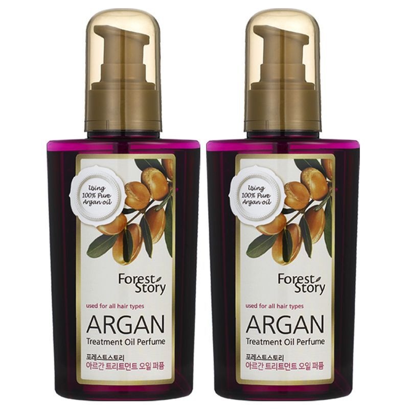 포레스트스토리 아르간 트리트먼트 오일 퍼퓸 헤어에센스 120ml 2개[35920453]