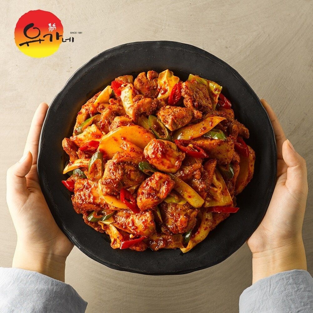 유가네 닭갈비 600g x 3팩