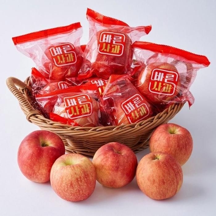[표면흠집]바른 세척사과 실중량 2.5kg 소과