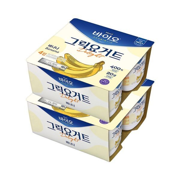 매일 [하프클럽]매일 바이오 그릭요거트 딜라이트 바나나 80g 8개입