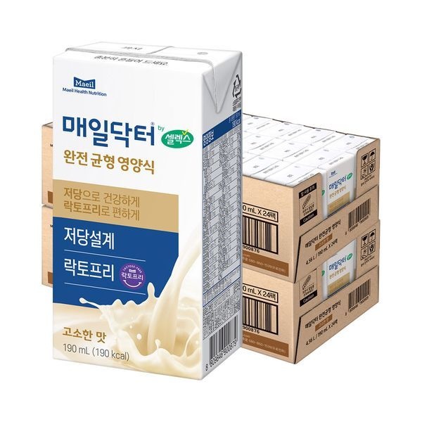 셀렉스 [하프클럽]셀렉스 매일닥터 완전 균형 영양식 190ml 48개