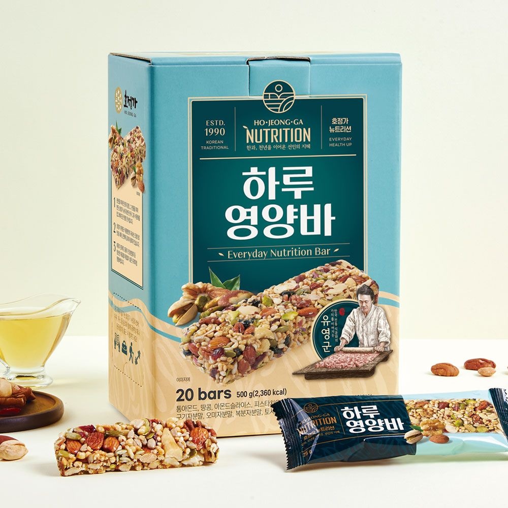 [호정가] 하루영양바 (20개입) 외 깨강정바 / 프리미엄 뉴트리션바 모음전