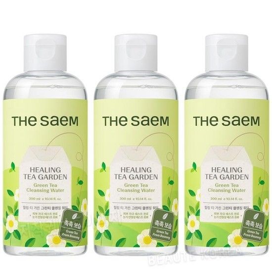 더샘 힐링 티 가든 그린티 클렌징 워터 300ml 3개 (42523550)